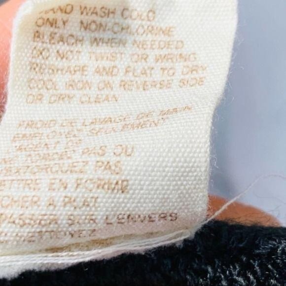 Free People Black Knit Bell Sleeve Dress Small - Picture 11 of 11